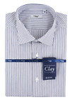 Clay Camicia classica rigata cotone 100% qualità garantita