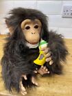 Furreal Friends Cuddle Chimp And Banana 2005 Interactive Hasbro