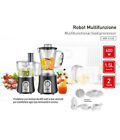 Robot Da Cucina Multifunzione 600 Watt 1,5lt Frullatore Tritatutto Hoomei Hm-616