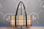 used authentic burberry barrel bag