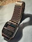 Seiko Alba Calculator Alarm Y739-5000 Quartz Men s Watch Vintage Digital