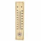 Termometro in legno per ambiente da muro per misurazione temperatura in C°