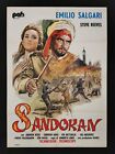 SANDOKAN manifesto poster Lenzi Steve Reeves Geneviève Grad Salgari D60