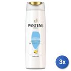 3x Pantene Shampoo 225 Ml. Perfect Hydration