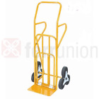 Carrello portapacchi portacasse per gradini TAURUS con ribalta portata 200 kg...