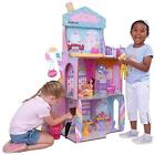 (TG. per bambole da 30 cm) KidKraft-Castello candito Casa Legno, Set da Gioco a