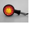 2 FRECCE A LED CON STOP E POSIZIONE IN ALLUMINIO PER HARLEY E MOTO CUSTOM NERE