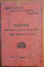 NORME PER L ESECUZIONE E ESERCIZIO DEGLI IMPIANTI ELETTRICI 1913 elettrotecnica