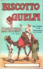 CARTOLINA PUBBLICITARIA ADVERTISING BISCOTTO GUELFI - PISA - 1925 Riproduzione