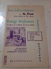 CAGLIARI, 1962, pagina pubblicitaria Casa dell Arredamento A. Cao