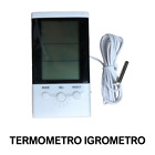 Termometro igrometro digitale con sonda - cavo 200cm