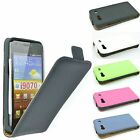 CUSTODIA COVER ECO PELLE FLIP SLIM SAMSUNG i9070 GALAXY S ADVANCE MAGNETICA CASE