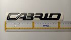 Fiat Ritmo Cabrio Bertone decal sticker adesivo