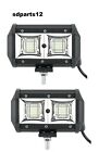 2x Fari Supplementari Profondità Per Auto Fuoristrada 12V/24V LED 96W 13cm