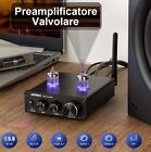 🇮🇹 PREAMPLIFICATORE VALVOLARE CON BLUETOOTH 5.0 PRE AMPLIFICATORE A VALVOLE