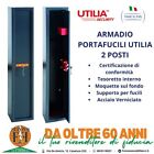 ARMADIO PORTAFUCILI 2/3/5/7/10 POSTI FUCILIERA UTILIA SECURITY BLINDATA