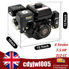 4-Stroke 212cc Electric Start Go Kart Log Splitter Gas Engine Motor Power 7.5 HP