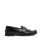 Hermès Collier de Chien Mocassins EU37 Black Leather Medor Loafers US6.5 Hermes