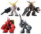 Mobile Suit Gundam Expand Vol 2 Figure Bandai Gashapon Unicorn Banshee set of 4