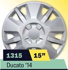 Kit serie 4 copricerchi coppe ruota 15" per Fiat Ducato cod 1315