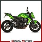 Terminale Scarico Mivv Double Gun Acciaio Nero Kawasaki Z 750 2007 > 2014