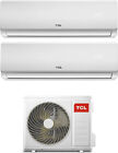 TCL Climatizzatore Dual Split Inverter 9000+12000 Btu FMA-09/12CHSD Elite Series