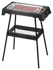 Telefunken Barbecue Elettrico da Esterno BBQ Giardino Gambe Pieghevoli M06474