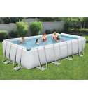 Bestway Power Steel Set Piscina Rettangolare 549x274x122 cm