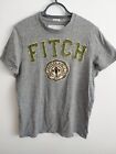 ABERCROMBIE & FITCH  MENS  XXL  2XL  GREY  T SHIRT   GOOD USED CONDITION