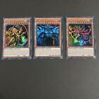 YU-GI-OH! SET COMPLETO DIVINITÀ EGIZIE GIOCABILI EDIZIONE LIMITATA ULTRA RARE