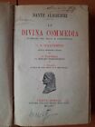 LA DIVINA COMMEDIA DANTE ALIGHIERI SCARTAZZINI ULRICO HOEPLI 1907