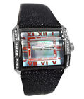 Locman Glamour Otto Ref 232 MOP Diamonds Date Steel 37MM Ladies  Quartz Watch