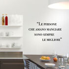 wall stickers adesivo murale amore cucina home ristorante b0567