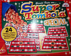 SUPER TOMBOLA SPECIAL 24 CARTELLE E NUMERI IN LEGNO USATA COME DA FOTO