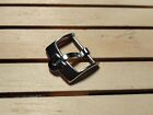 FIBBIA  16 MM ARDIGLIONE BUCKLE OMEGA VINTAGE ACCIAIO INOX