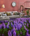 3D Purple Lupine Flowers N986 Floor WallPaper Murals Floor Print Decal Romy 2024