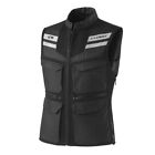 Gilet moto da uomo 4 stagioni in tessuto tecnico Clover sw-2 nero 1778