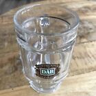 DAB Pilsener German Beer Glass Mug Dortmunder Actien Brauerei Bar Alcohol