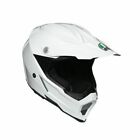 AGV AX8 EVO SOLID WHI-L White Off Road Unisex Motorcycle Helmet Large  NEW BOXED