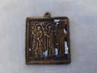 Antique Russian Icon Enameled Bronze Orthodox Icon