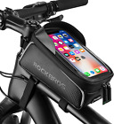 ✅Borsa Telaio Bici Porta Cellulare per MTB BMX Bike TPU Touchscreen 6.5" 1,5L