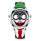 Russian Clown Men s Watch Leather Waterproof