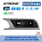 AUTORADIO ANDROID 11 OCTA-CORE STEREO AUTO AUDI A5 RS5 S5 2008-2016 WIFI XTRONS