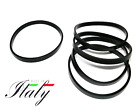 10*  BRACCIALETTI SILICONE NERO MODA MADE IN ITALY GOMMA