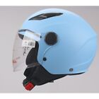 CASCO BIMBO AZZURRO DEMI-JET PER MOTO E SCOOTER