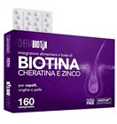 Integratore biotina capelli anticaduta  cheratina e zinco - Trattamento capelli