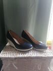 Jenny Fairy Navy Wedge Shoe