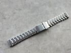 LORENZ STEEL BRACELET BRACCIALE OROLOGIO VINTAGE WATCH UHREN 20mm END