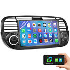 7" Autoradio Android 13 GPS Navi WIFI Bluetooth RDS 1+32G Per Fiat 500 2007-2015