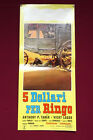 5 dollari per Ringo locandina poster AFFICHE SPAGHETTI WESTERN Iquino 1966